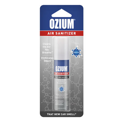 Car Air Freshener & Sanitizer Spray New Car Scent 0.8 oz