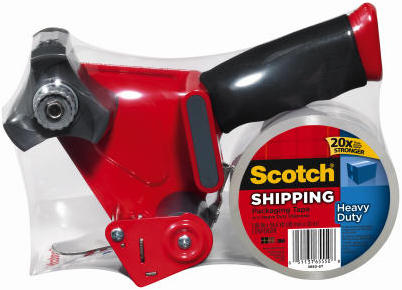 Super Strength Packaging Tape, 1.88-In. x 54.6-Yds.