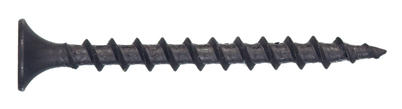 Black Phosphate Drywall Screws, Coarse Thread, 3.75-In. x #10, 1-Lb.