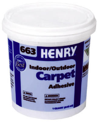 663 Outdoor Carpet Adhesive High Strength Paste 1 qt