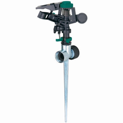 Impulse Sprinkler Plastic with Metal Spike 2 Pack