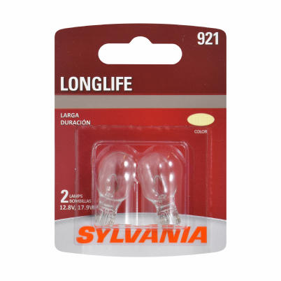 Long Life Miniature Clear Bulb 921LL BP2 2 Pack