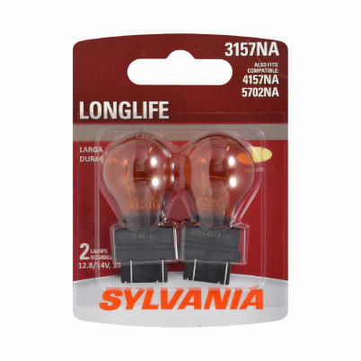 Longlife 3157A Miniature Car Bulb Amber 2 Pack