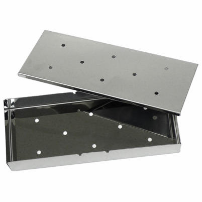Grilling Smoker Box Stainless-Steel