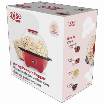 Stirring Popcorn Popper Red 4.5 qt