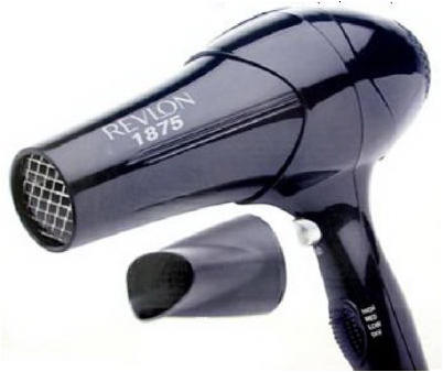 Revlon Essentials 1875W Black 3 Heat Quick Dry Hair Dryer