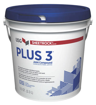 Sheetrock Plus 3 Pre-Mixed 3.5 Qt. Lightweight All-Purpose Drywall Joint Compound