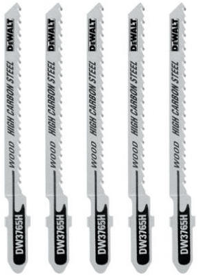 DeWalt 3 In. x 14 TPI T-Shank HCS Jig Saw Blade for Thick Metal (5-Pack)