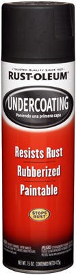 Rubberized Undercoating Spray Black 15 oz
