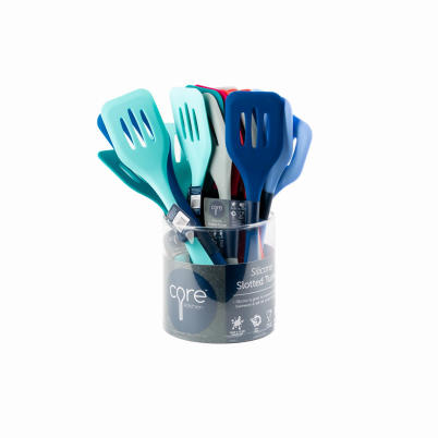 Silicone Slotted Turner - Assorted Colors