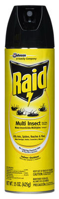 Raid Multi Insect 15 Oz. Aerosol Spray Insect Killer