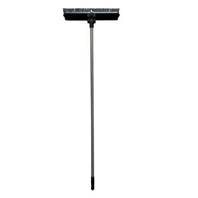Push Broom with Steel Handle 18" Wide