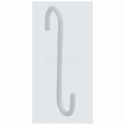 Modern S-Hook White 4-3/4" Holds 50 lb