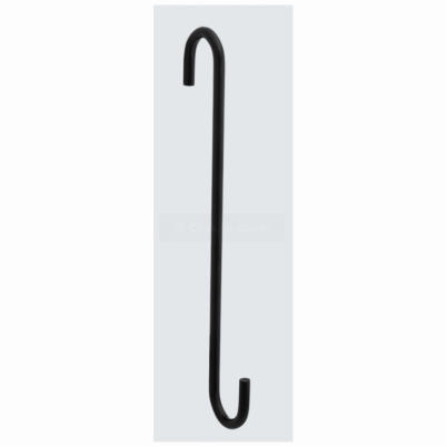 Modern S-Hook Black 8" Holds 50 lb