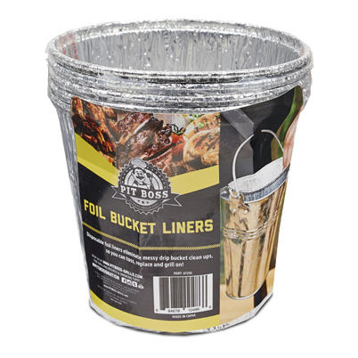 Grease Bucket Foil Liner 6 Pack