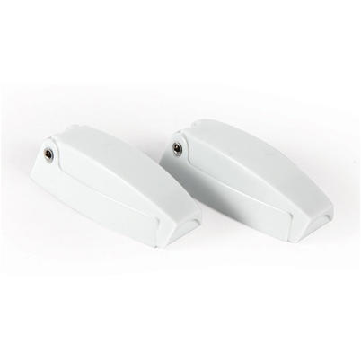 Baggage Door Catch Polar White 2 Pack