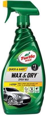 Turtle Wax Wax & Dry 26 Oz. Trigger Spray Car Wax