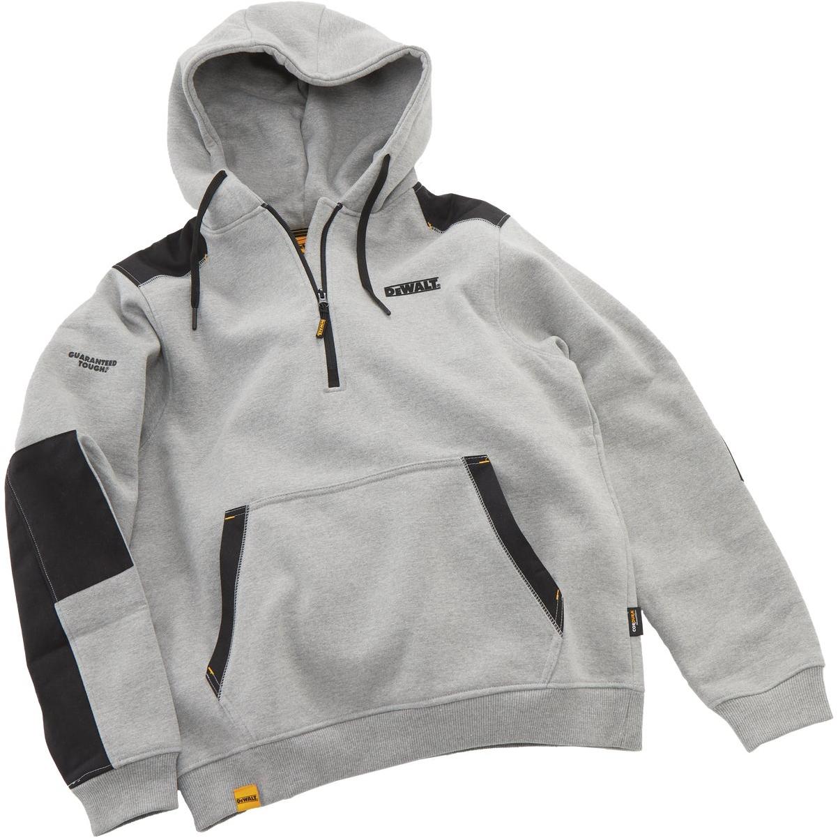 DEWALT Tough XL Heather Gray Hooded Sweatshirt