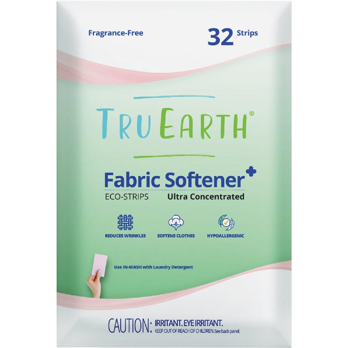 Tru Earth Eco-Strips Fragrance-Free Fabric Softener (32-Loads)