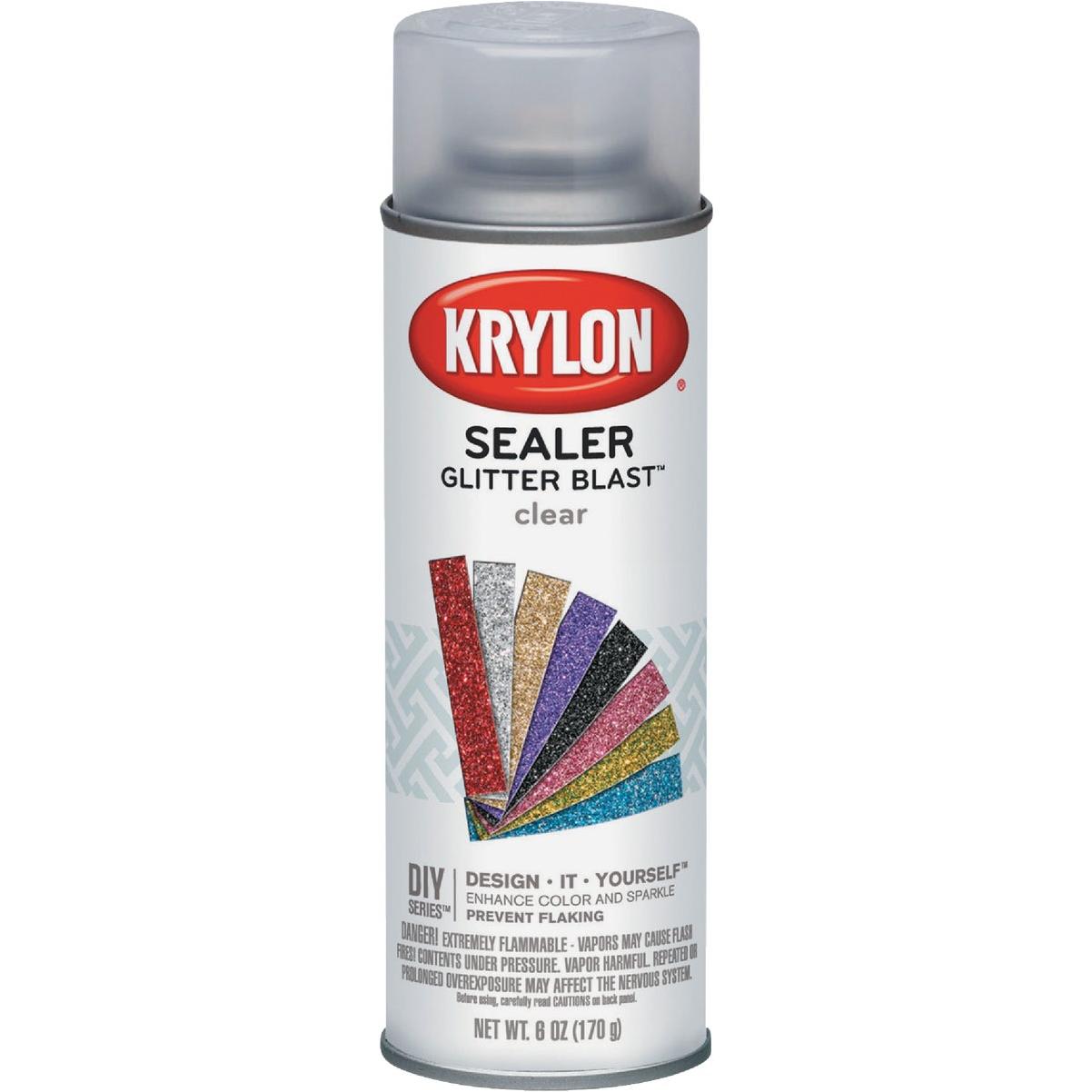 Krylon Glitter Blast 6 Oz. Clear Sealer Spray
