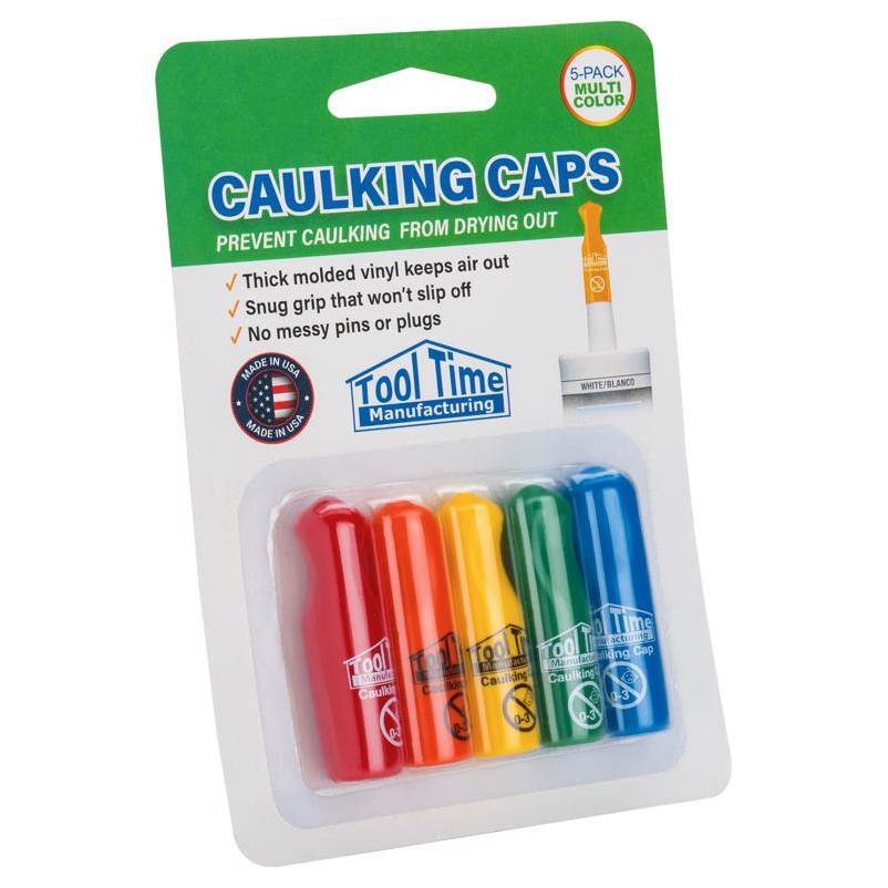 Tool Time Multi-Color Vinyl Caulking Cap (5-Pack)