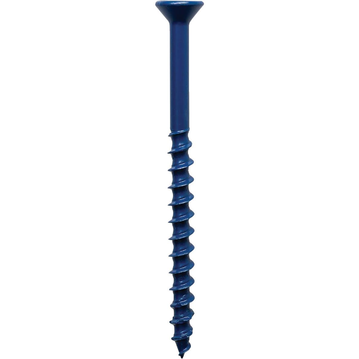 Simpson Strong-Tie Titen Turbo 1/4 In. x 1-3/4 In. T25 Flat-Head Concrete and Masonry Screw, Blue (8-Count)