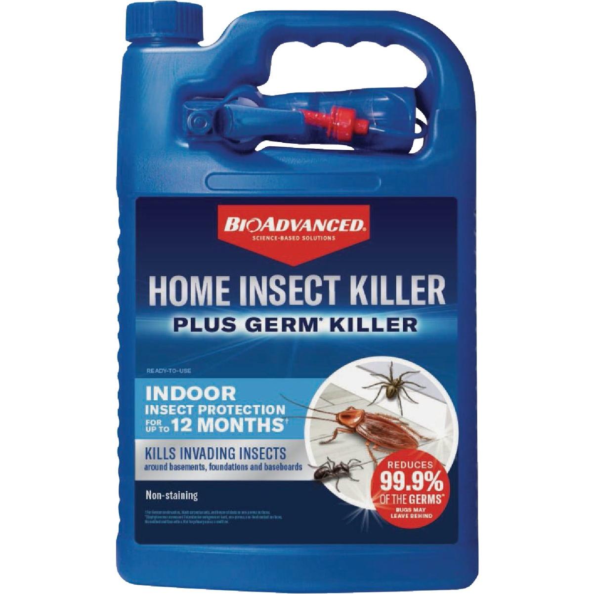 BioAdvanced 1 Gal. Ready To Use Trigger Spray Home Insect Killer Plus Germ Killer