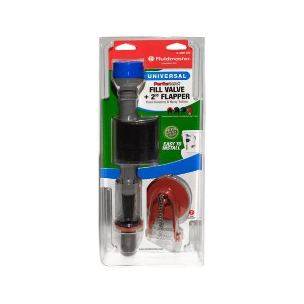 Fluidmaster PerforMAX Fill Valve & 2 In. Flapper Kit