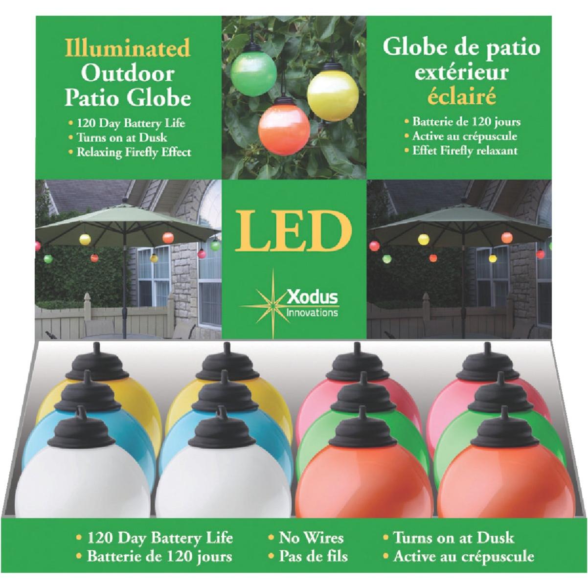 Xodus 5 In. LED Battery Operated Patio Umbrella Globe Light