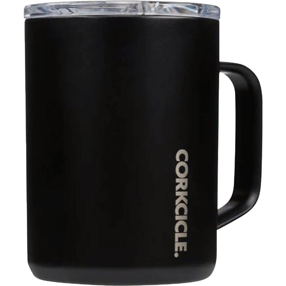 Corkcicle 16 Oz. Classic Coffee Mug in Matte Black