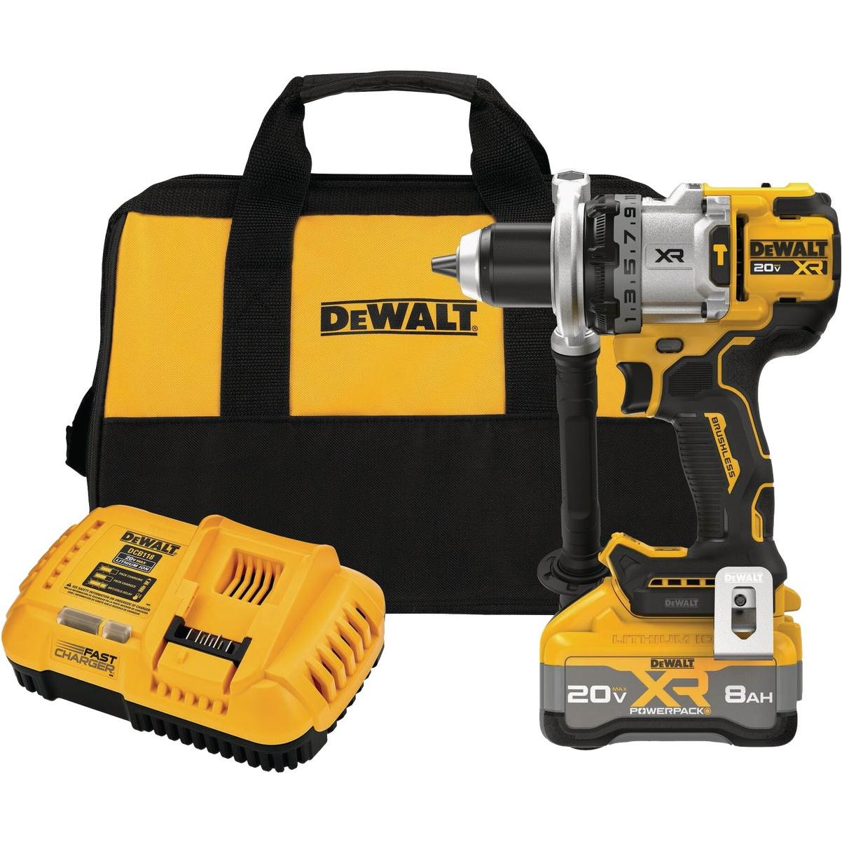 DEWALT 20V MAX XR Brushless 1/2 3-Speed Cordless Hammer Drill