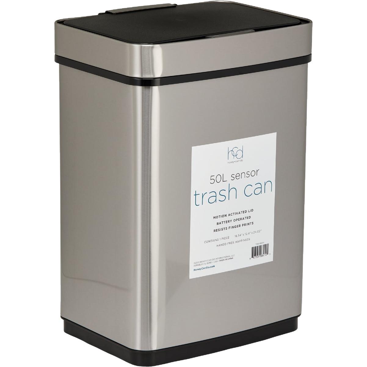 Ninestars 13 Gal. Motion Sensor Trash Can