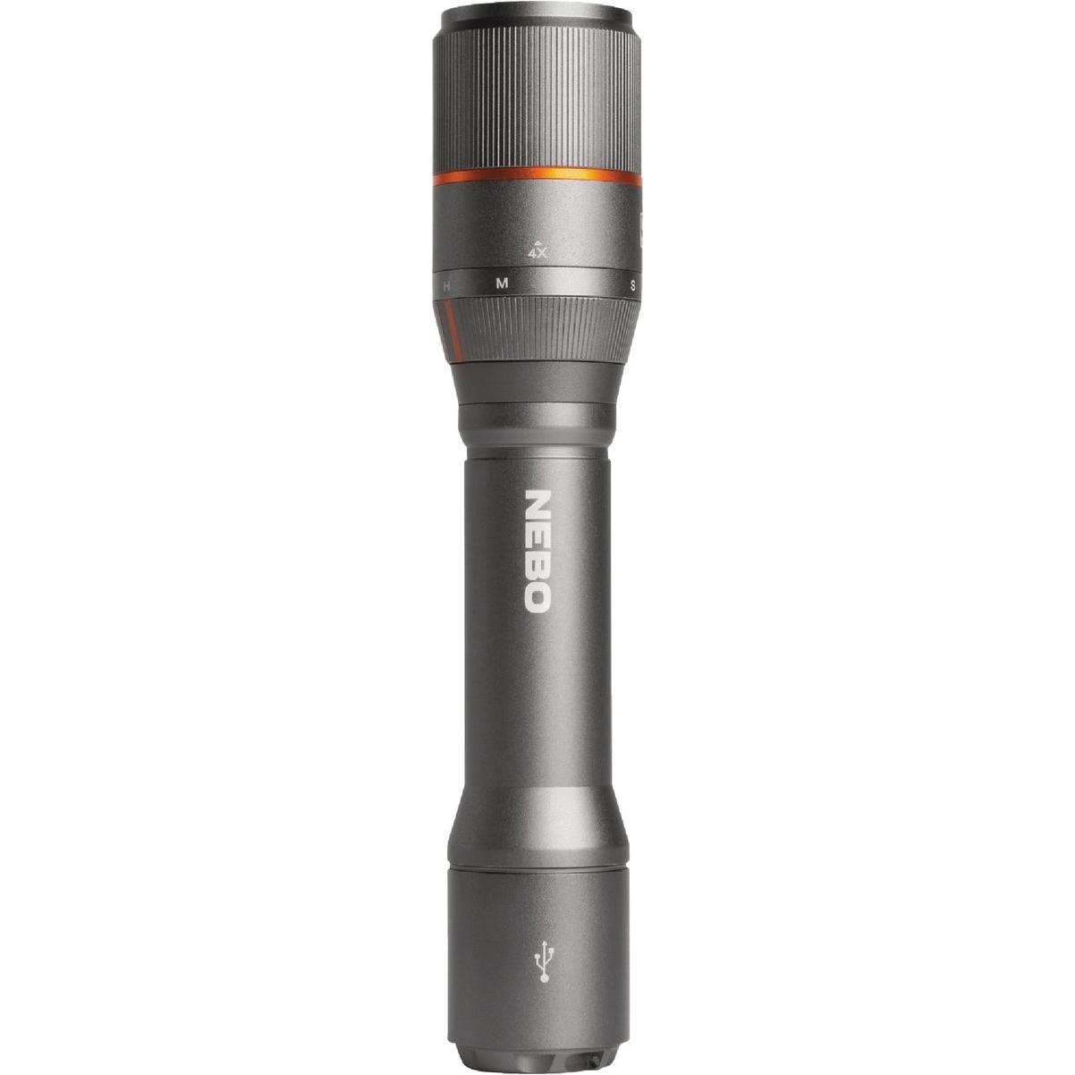 Nebo DaVinci LED Rechargeable Flashlight With Power Bank