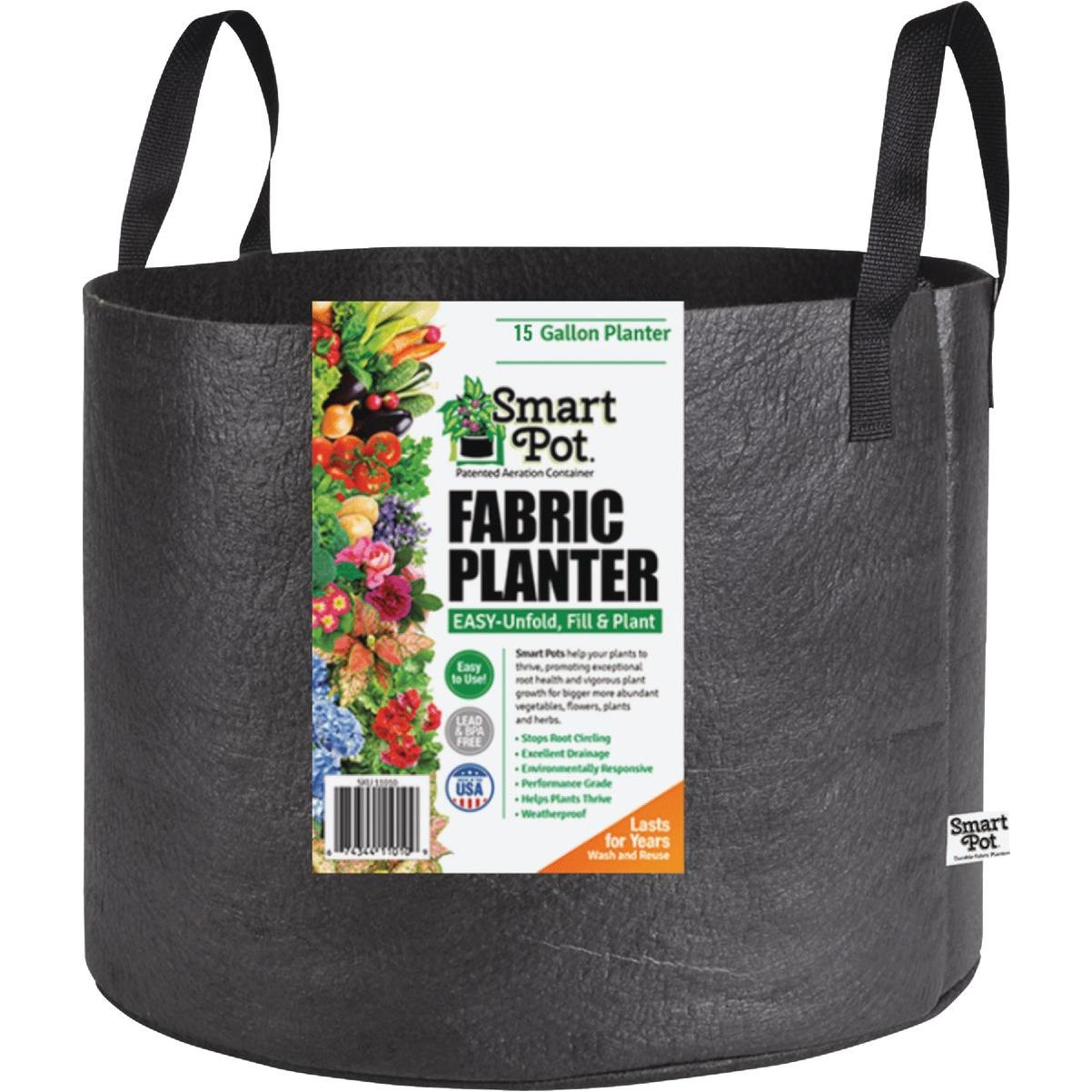 Smart Pot 15 Gal. Black Fabric Potato & Squash Grow Bag