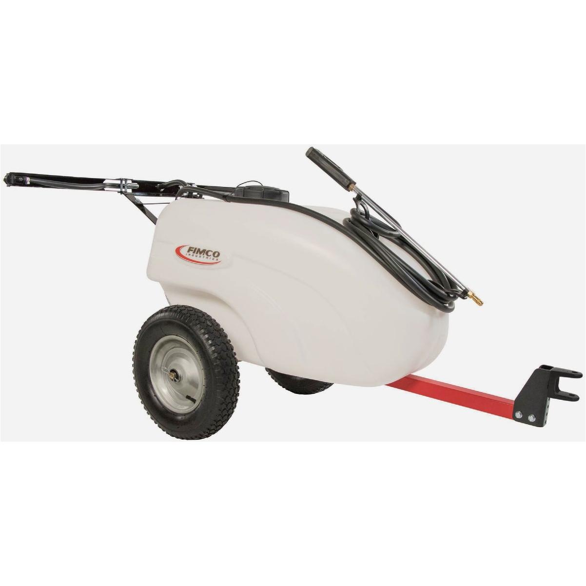 Fimco 30 Gal. Tow Behind Trailer Sprayer With Deluxe Pistol Grip