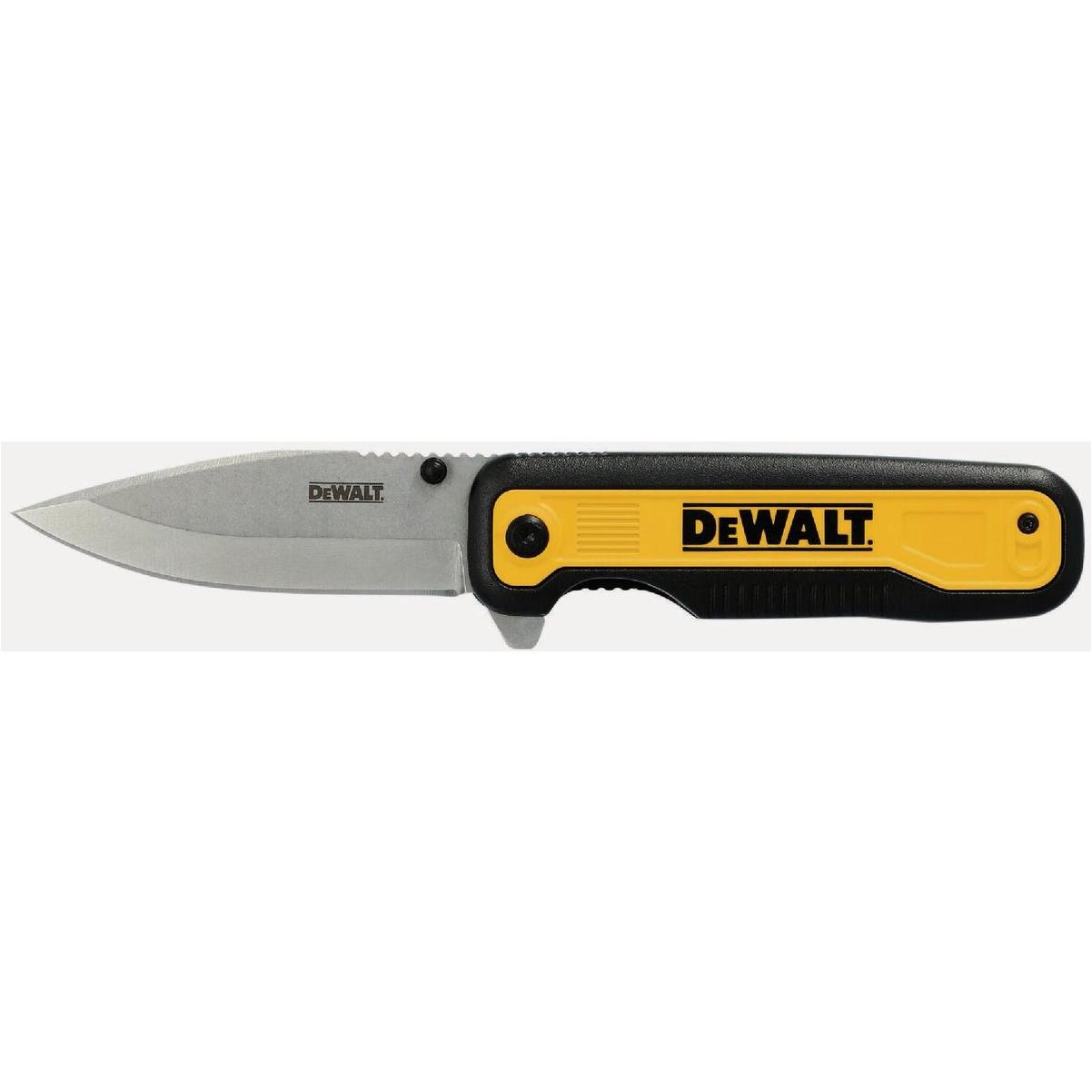 DEWALT 3.3 In. Drop Point Pocket Knife