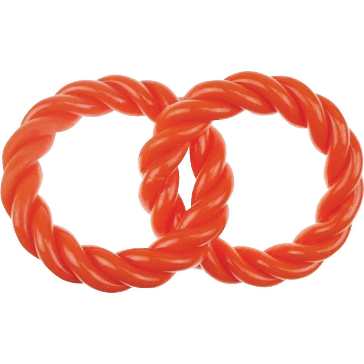 Boss Pet Infinity Tpr 2 Rings Orange Dog Toy, Model Zd2059 69