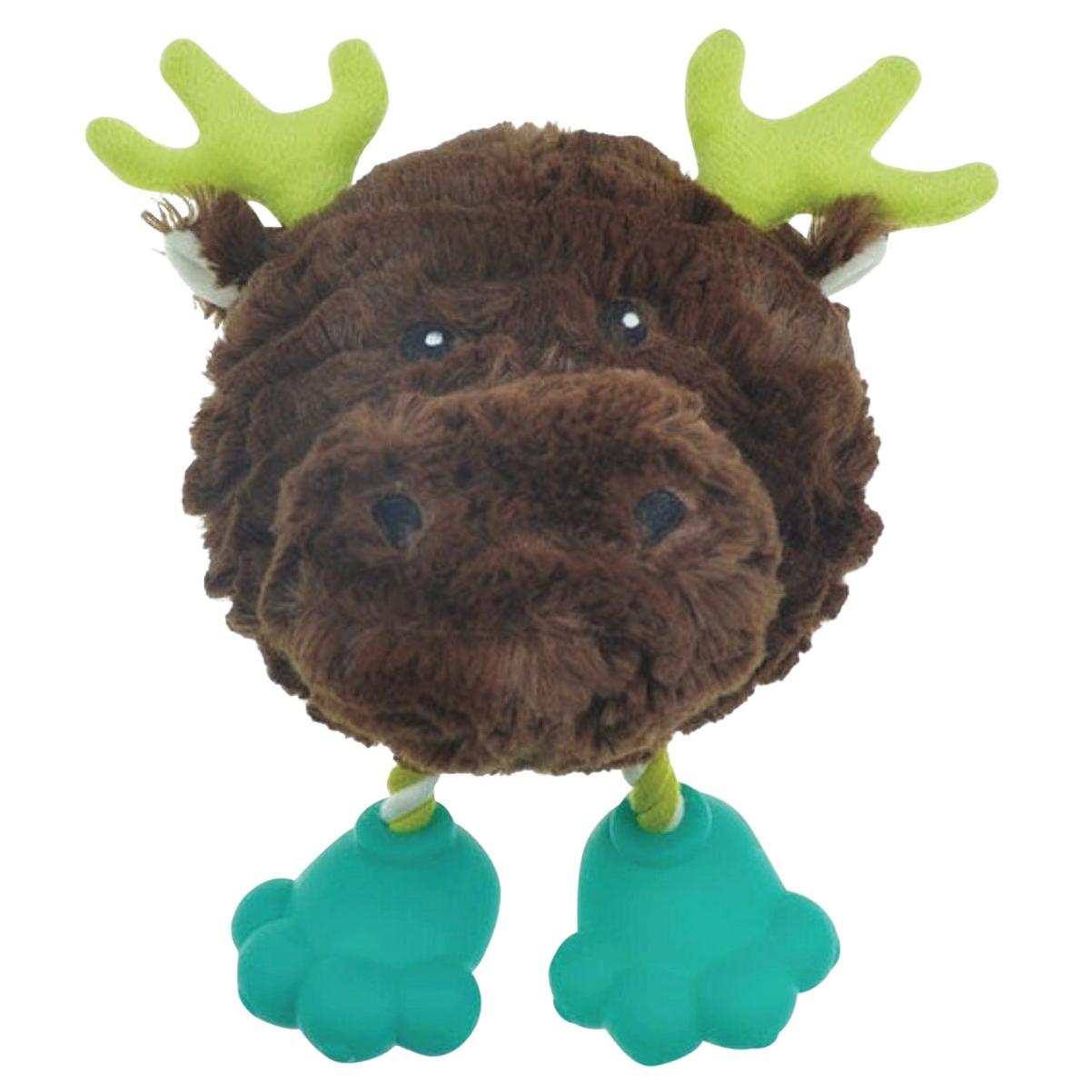 Boss Pet Pet Park Blvd Footies Moose Dog Toy