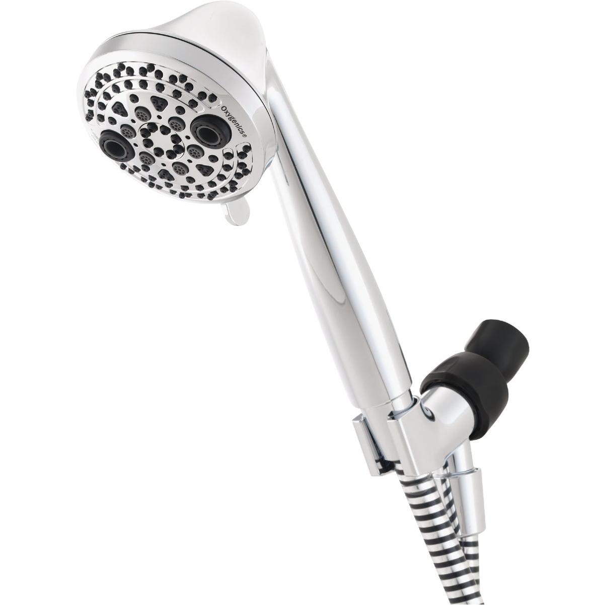 Oxygenics PowerMassage 5-Spray 1.75 GPM Handheld Showerhead, Chrome
