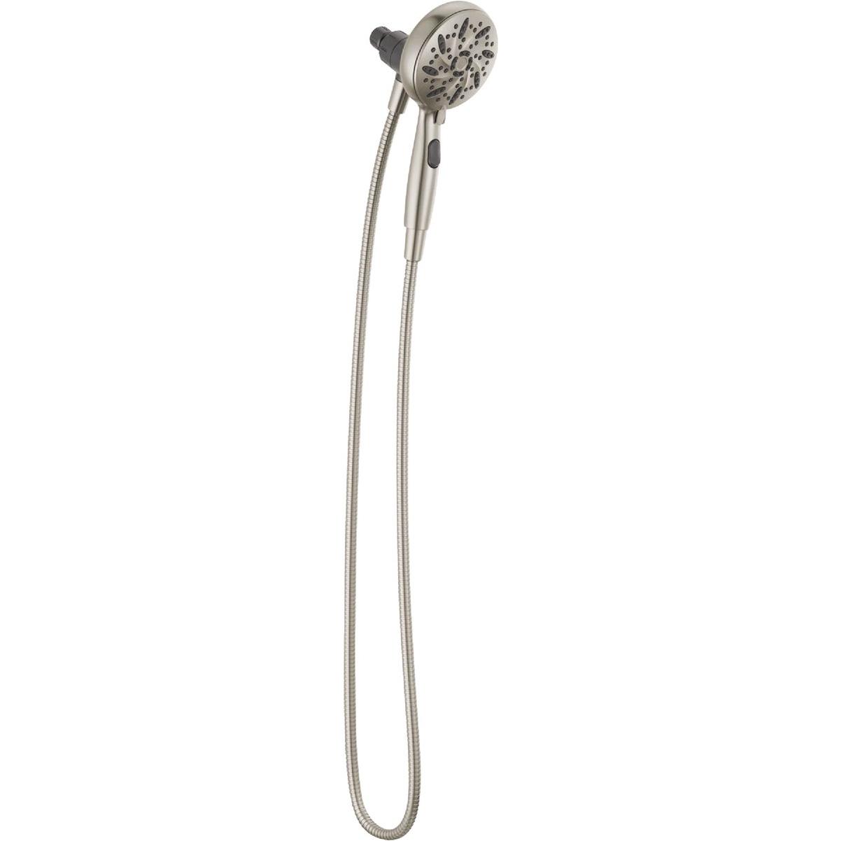 Delta SureDock 6-Spray 1.75 GPM Magnetic Hand Shower, Satin Nickel