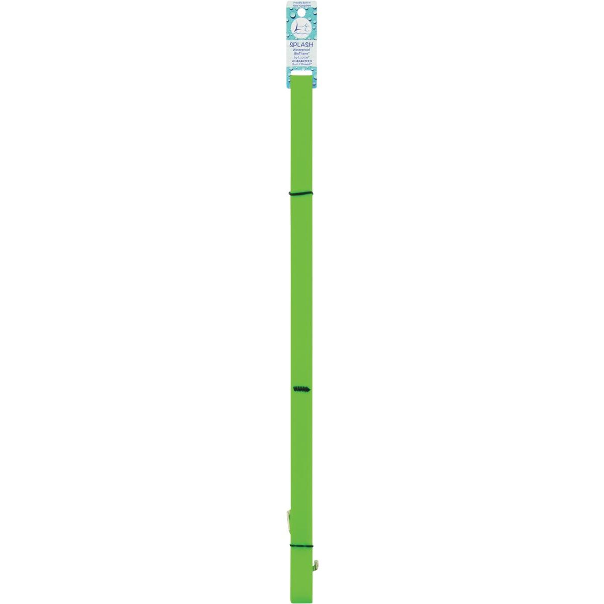 Lupine 3/4 In. x 6 Ft. Waterproof Neon Green Dog Leash