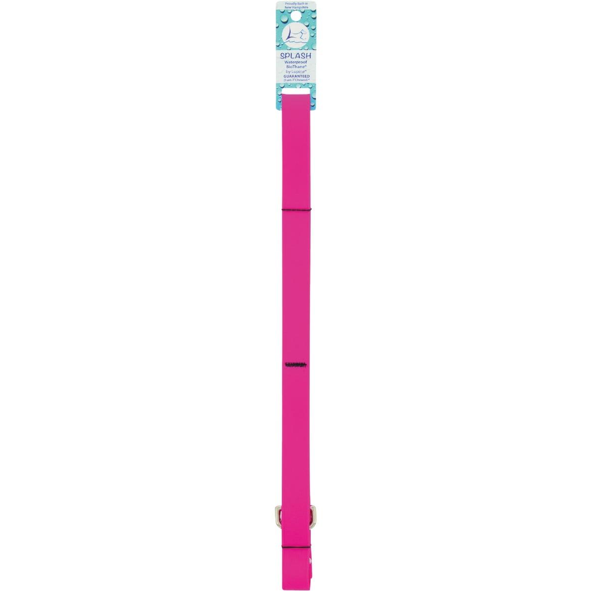 Lupine 1 In. x 6 Ft. Waterproof Neon Pink Dog Leash