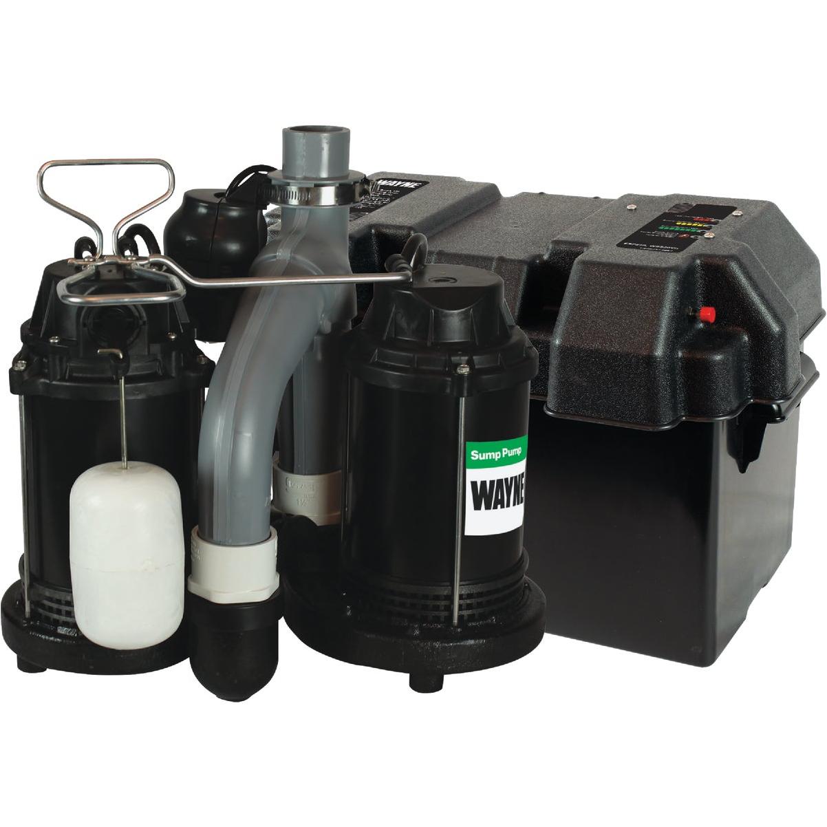 Wayne 1/2 HP Cast Iron Sewage Injector Pump with Vertical Float Switch