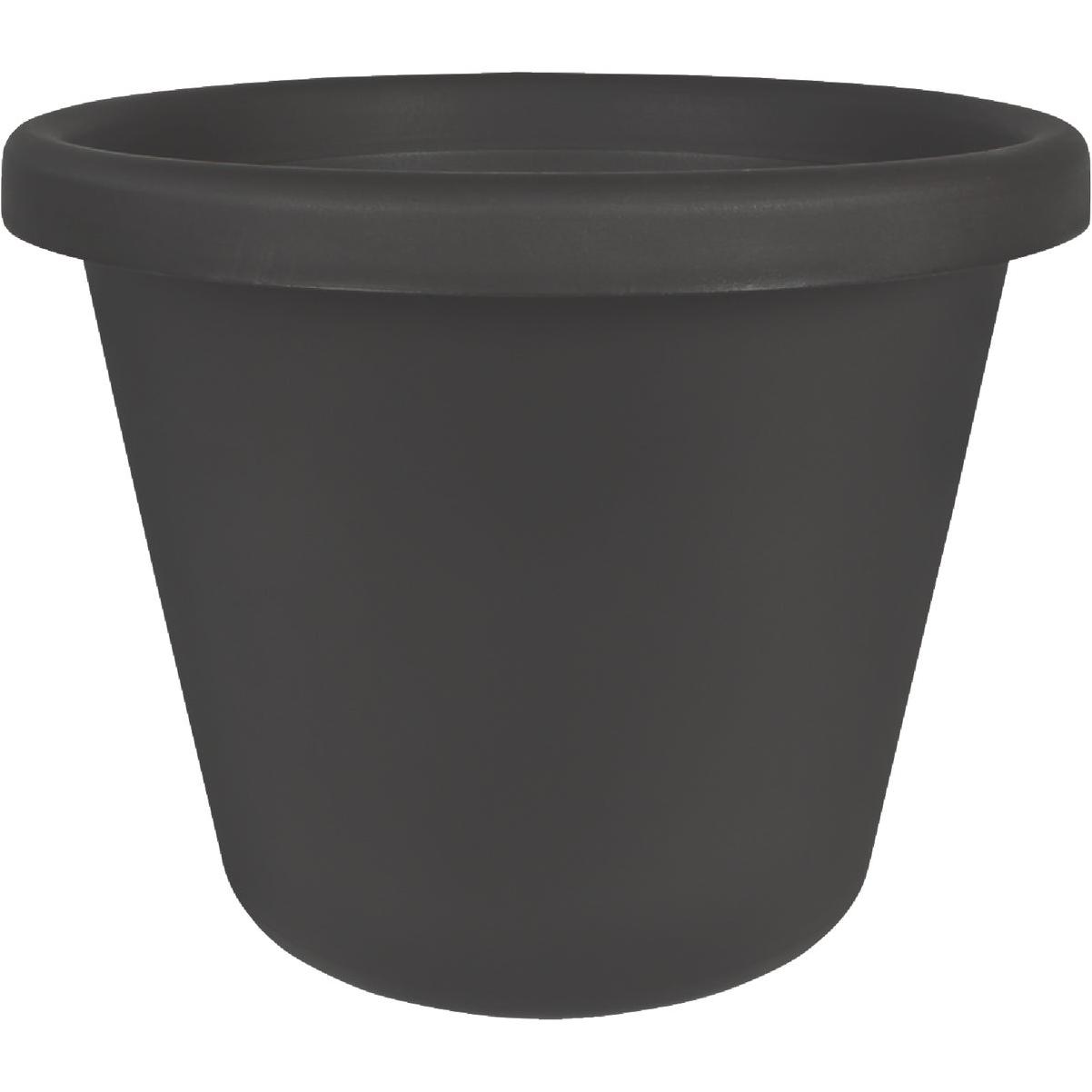 HC Companies 12 In. Black Classic Planter