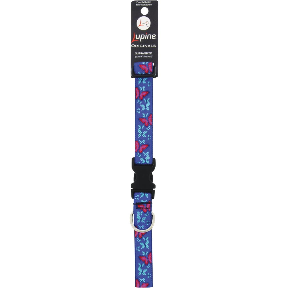Lupine 1 In. Woven Pattern Social Butterfly 16 to 28 In. Adjustable Collar