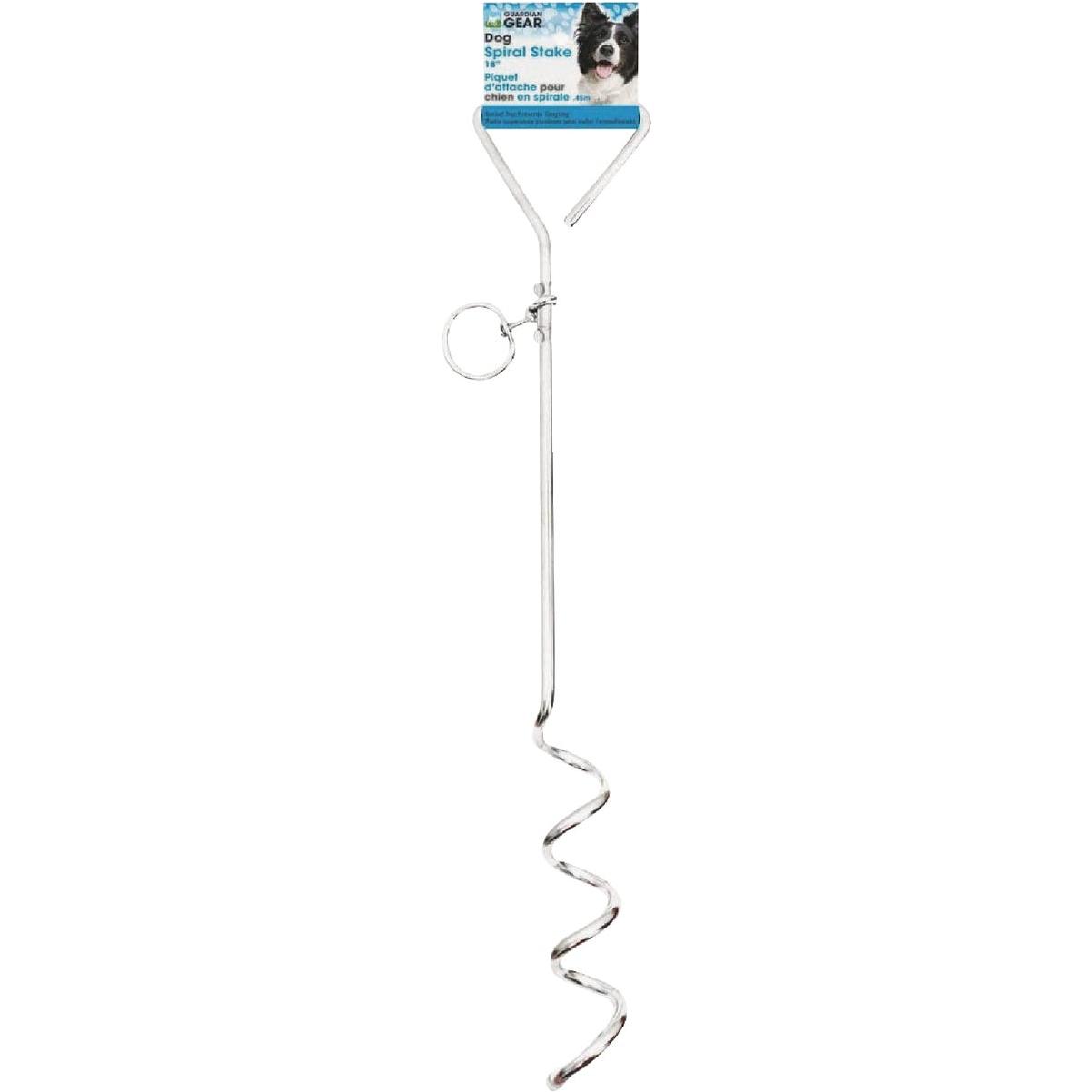 Boss Pet Guardian Gear 18 In. Spiral Dog Tie Out Stake