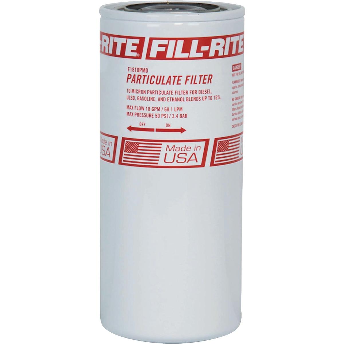 Fill-Rite 25 GPM 10 Micron Particulate Spin-On Filter