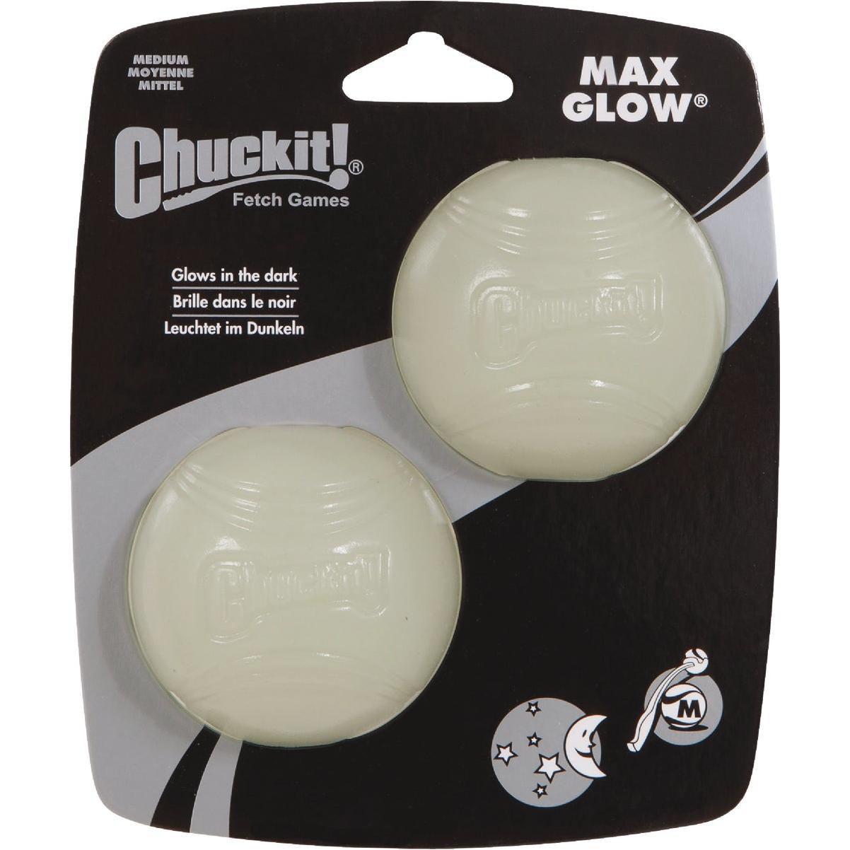 Chuckit Max Glow Medium Ball (2-Pack)