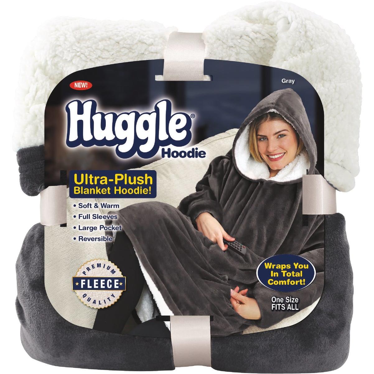 Huggle Fleece Blanket Hoodie