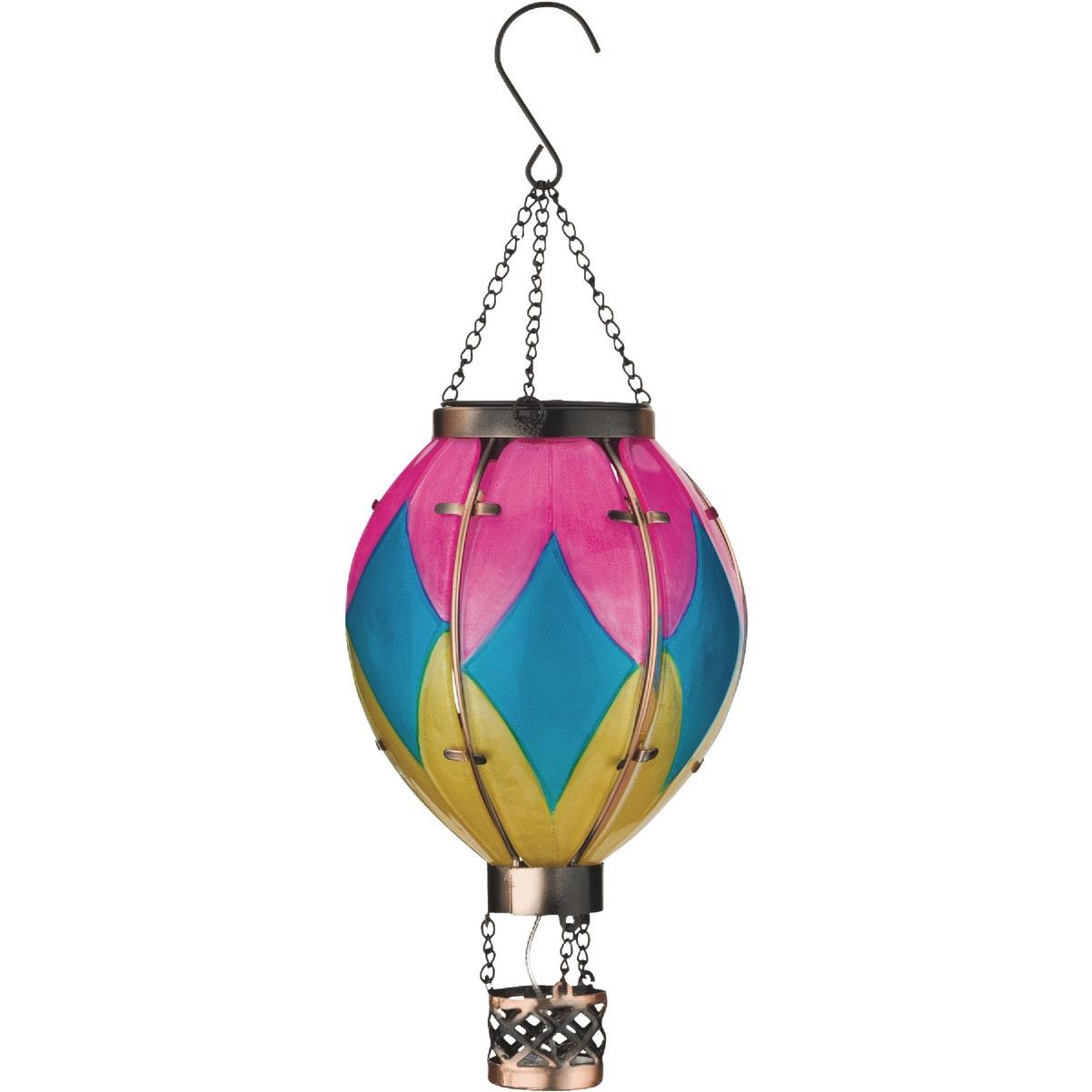 Regal Art & Gift Small Diamond Hot Air Balloon Solar Lantern